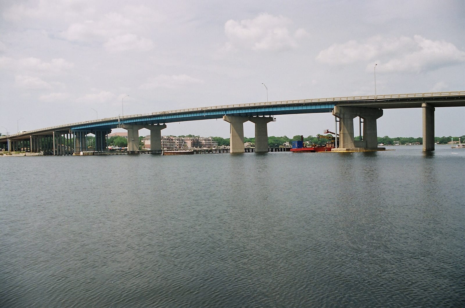 The Brooks Bridge crossing Santa Rosa Sound at Fort Walton Beach